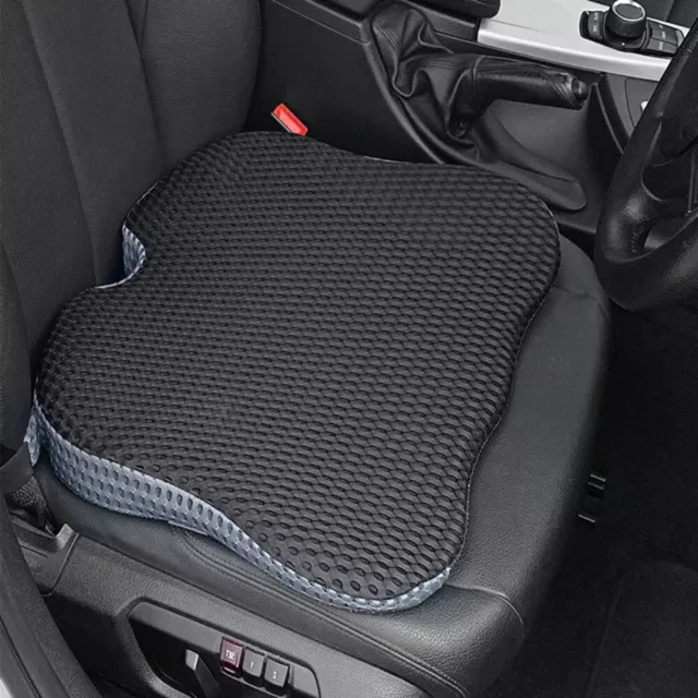 Memory Foam Thick Car Front Seat Cushion Office Chair Wedge Breathable Pad Mat Q