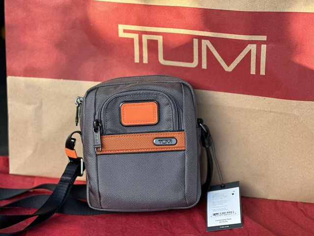 TUMI Alpha Ballistic Nylon Small Crossbody Bag EDC Grey Authentic ‼️ 11
