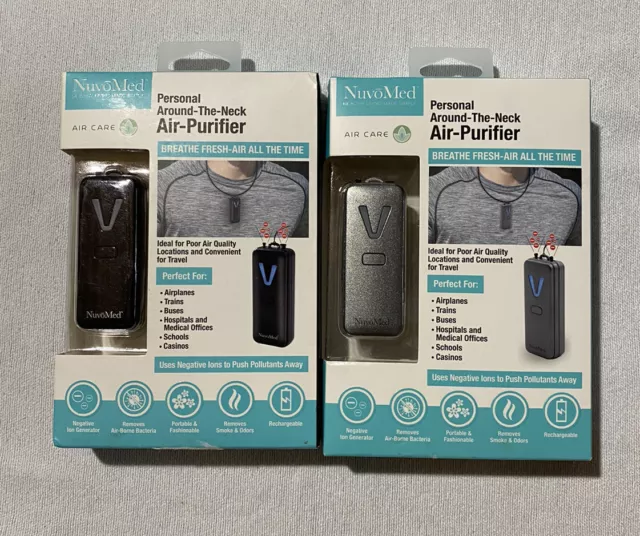 NUVOMED AIR CARE Personal Around the Neck Rechargeable Air