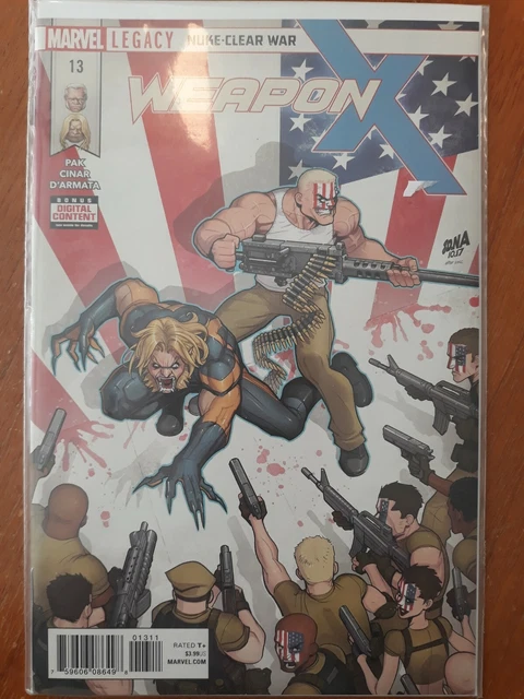 WEAPON X (2017) #13 - Nuke Clear War - VF / NM Bagged