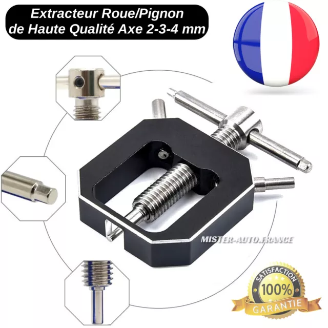 Extracteur De Roue ou Pignon Moteur ✅Axe 2-3-4 mm ★Modélisme Voiture Train -2023