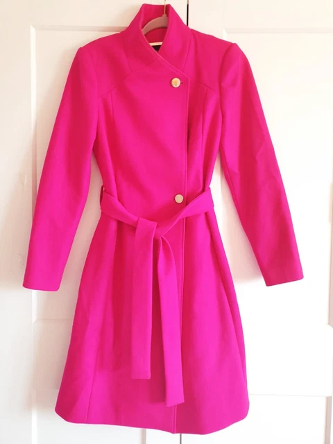 Ted baker skyyler pink coat 2025