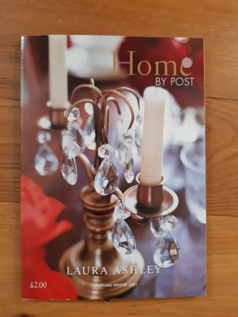 Laura Ashley Home by Post Catalogue 2001 - Autumn and Winter - vgc