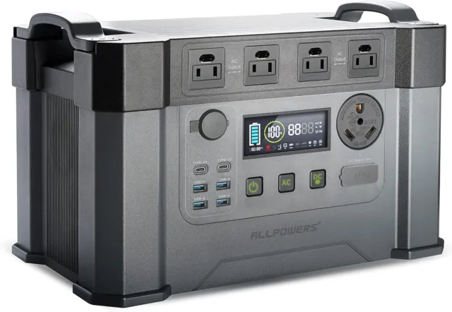 ALLPOWERS S-Series Solar Generator Power Station For Camping Home Use Emergency 3