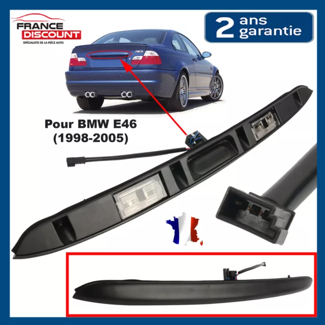 Support Feux Éclairage de Plaque Immatriculation Bandeau de Coffre pour BMW E46