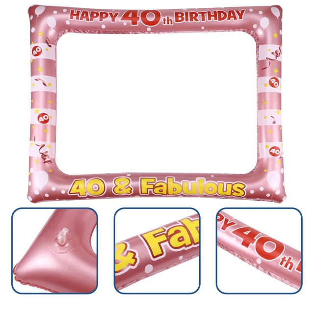 Accesorios para fotos de globo de aluminio para accesorios para fiesta de cumpleaños utilería para fotos