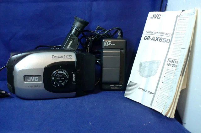 JVC GR-AXM670S Caméscope VHS-C / défectueuse (Réf#H-458 9,95