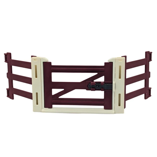Playmobil ferme 3716 Barrière Jaune Maison Western 3769 6410