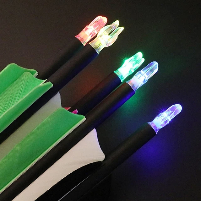 Illuminated Nock High-visibility LEDs Multicolor Activated Switch Brand New