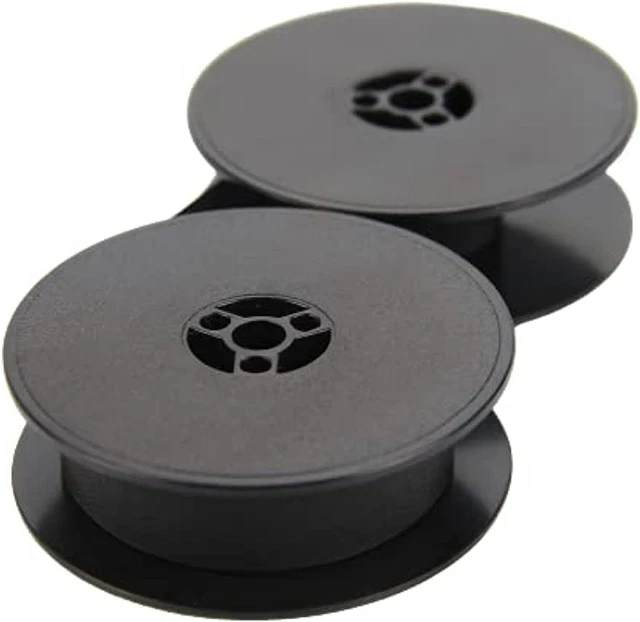 Typewriter World Ribbon Twin Roller Compatible with All 2" Spool Typewriters