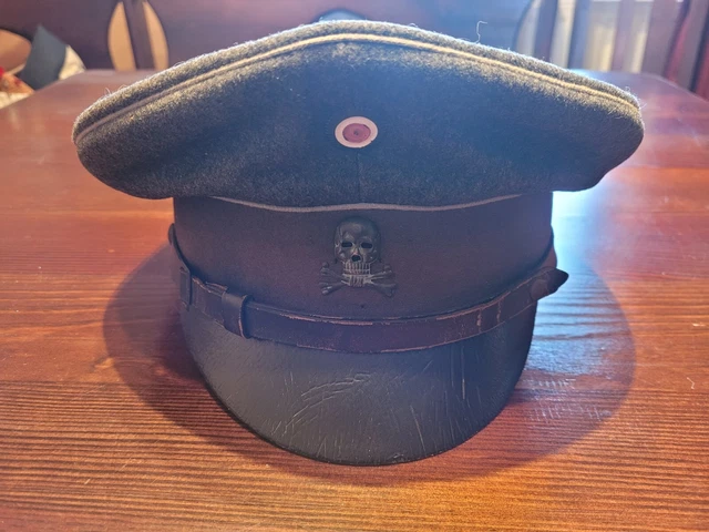 Schirmmütze Reichswehr Freikorps Husaren Totenkopf