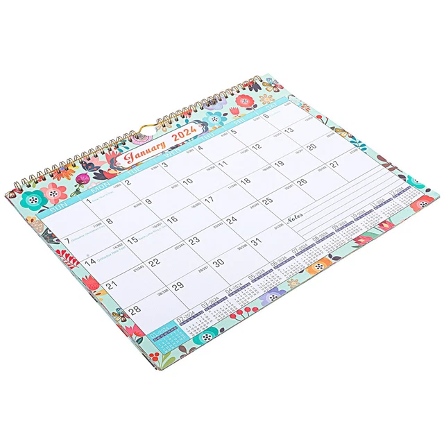 2025 FLIP CALENDAR 2025 Calendar Hanging 20232024 Wirebound Wall