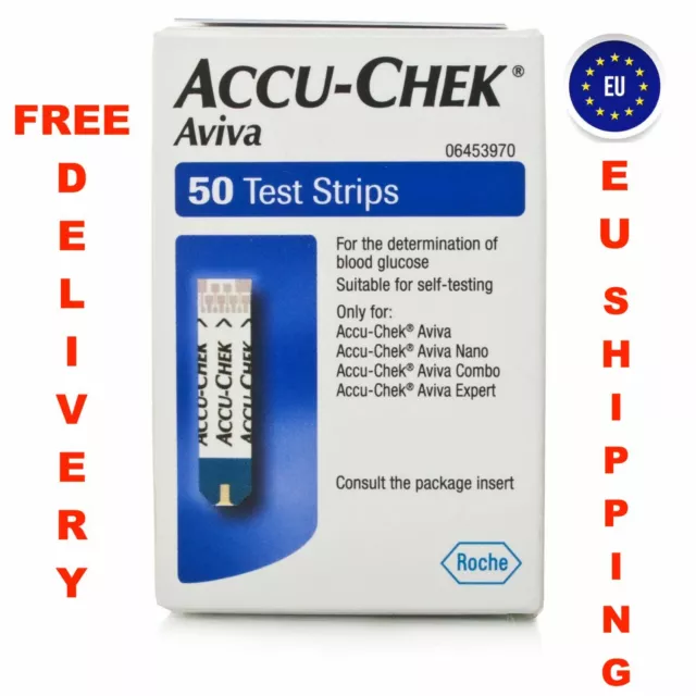 Accu Chek Aviva Teststreifen 1x50 Stück, NEU, MHD 30-01-2025