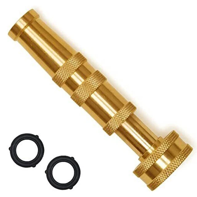 Ugello Per Tubo Flessibile In Ottone G3/4" (25,7mm) Maschio X Ugello 3 - Foto 5