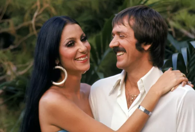 Singers Sonny & Cher Bono Publicity Picture Photo Poster Print 4" x 6"