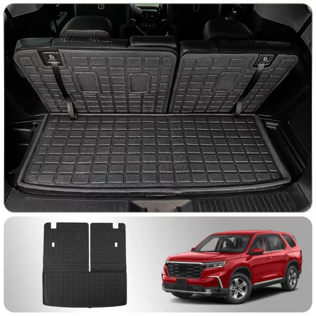 FIT 2023 2024 Honda Pilot Trunk Mat Cargo Mat TPE 2024 Honda Pilot