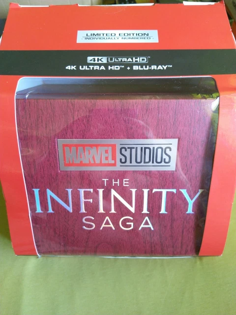 4K UHD/BLU-RAY MARVEL Studios: The Infinity Saga Limited Edition new 23 ...