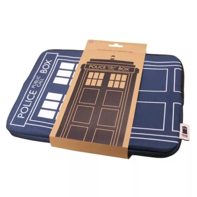 Doctor Who Tardis Laptop Case 15" Official Bbc Brand New Great Gift