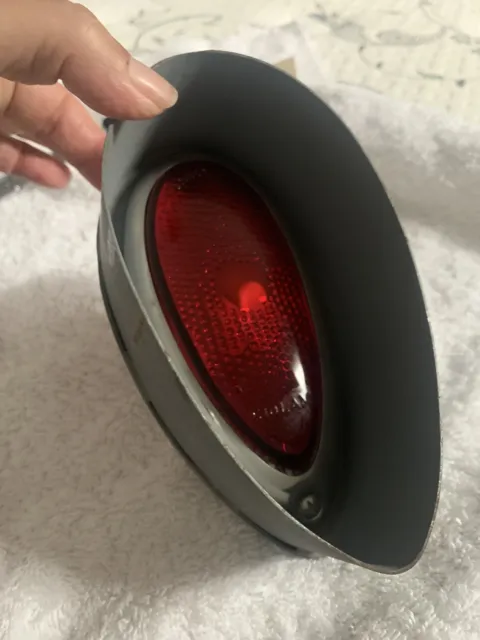 1939 Ford Tail Light With Metal Frenching Original