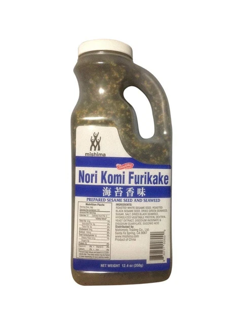 Japanese Nori Furikake (Prepared Sesame Seed and Seaweed) Seasoning Mix---12.4 O