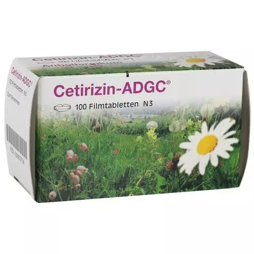 3x CETIRIZIN ADGC Filmtabletten 100 St PZN: 2663704