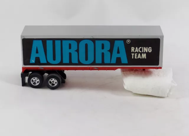 Rare AFX Aurora Magnatraction remorque circuit routier/trailer Ho Slot cars New
