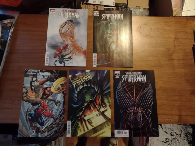 Spine Tingling Spider-Man  #0 #1 2 3 & 4 Marvel Comics Nm Variant Covers Nm