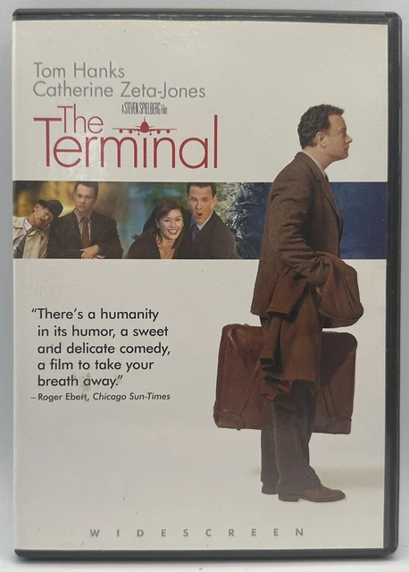 THE TERMINAL DVD Tom Hanks Catherine Zeta-Jones Diego Luna Fee Shipping ...