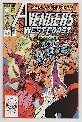 Avengers West Coast #53 - Acts of Vengeance - Scarlet Witch - John Byrne Art