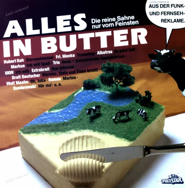 Various - Alles In Butter (Die Reine Sahne Nur Vom Feinsten) LP 1982 .