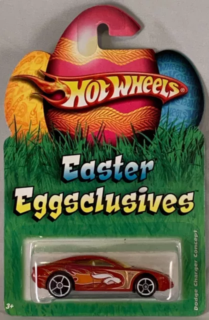 2009 Hot Wheels Happy Easter Eggsclusives Dodge Charger R/T Concept Red