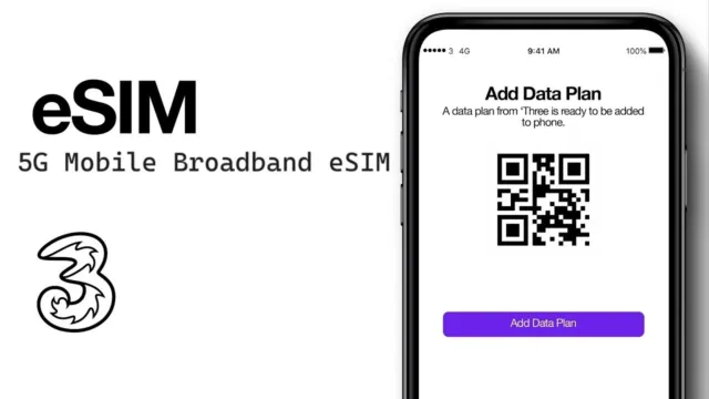 eSIM UK Three 5G Mobile Broadband PAYG - Go Roam