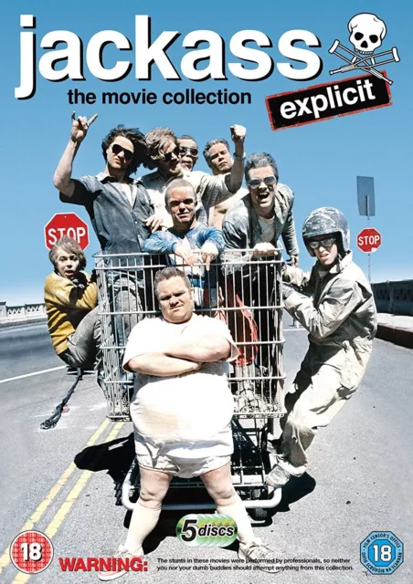 Jackass: The Movie Collection (DVD) Johnny Knoxville Bam Margera Steve-O