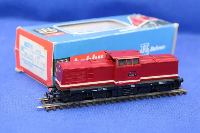 BTTB 2540 Spur TT DR Diesellok BR 110 104-7 in rot/sehr guter Zustand/OVP