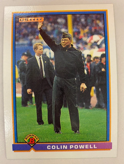 1991 Bowman General COLIN POWELL RC Rookie #533! USA Chairman Joint Chiefs Staff