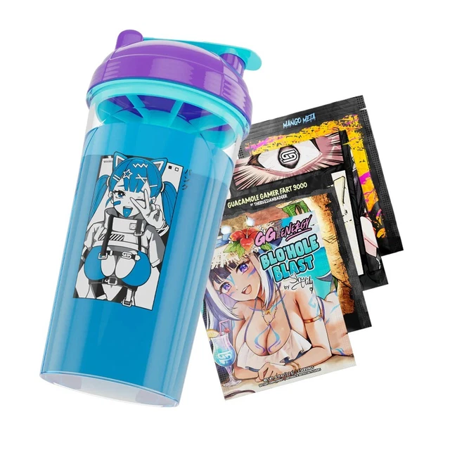 GamerSupps ""Waifu Cup S5.2: Space Punk"" + PIN smalto - Edizione limitata - Regno Unito GamerSupps ""Waifu Cup S5.2: Space Punk"" + PIN smalto - Edizione limitata - Regno Unito