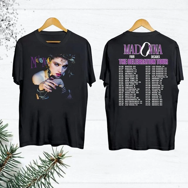 MADONNA THE CELEBRATION Tour 2024 TShirt, Madonna Shirt, Madonna Merch