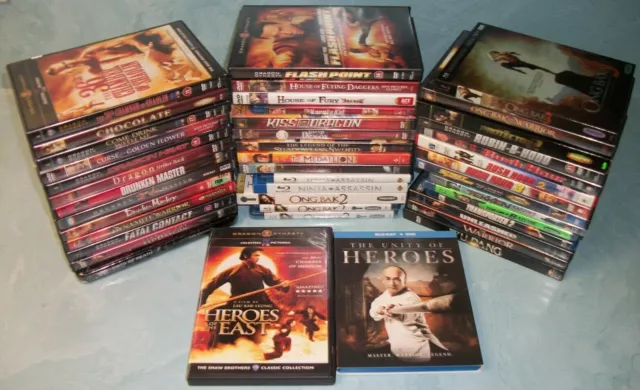 Martial Arts Themed DVDs/Blu-rays $2.95 - $7.95 You Pick Buy More Save Up To 25%