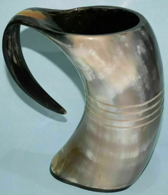 Tasse en corne à boire Viking, calice pour bière, vin, hydromel, corne de...