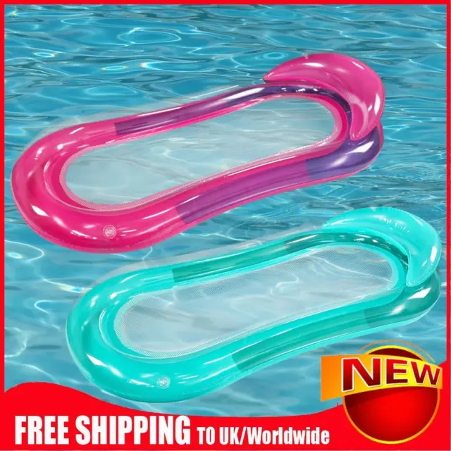 PVC Lounger Floating Toys Durable Water Recliner Mats Waterproof for Summer Pool