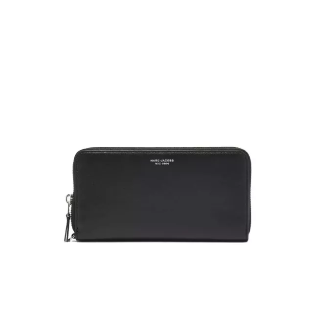 Marc Jacobs The Slim 84 Continental Black Wallet  Woman 3