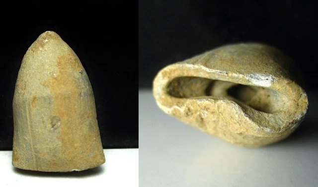Fired Confederate 577 Rifle Bullet Civil War Relic Ramrod Mark Dug Reger 50s-70s
