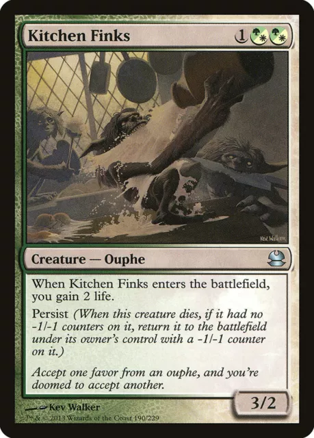Kitchen Finks  Lightly Played Modern Masters 