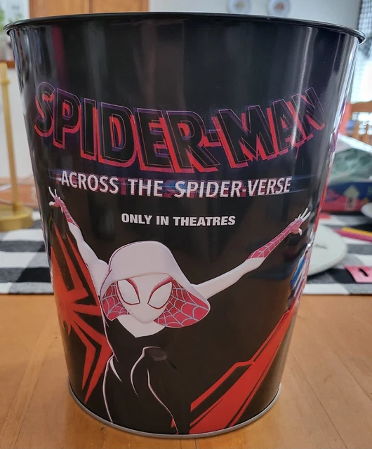 SPIDERMAN ACROSS THE SpiderVerse Cinemark Theater Exclusive Popcorn