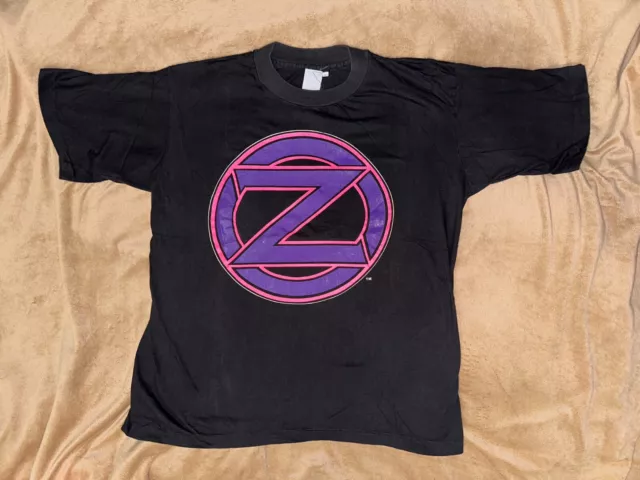 The Zeros 4-3-2-1  Vintage concert t-shirts 1980s shirt Heavy Metal Glam Crue LG