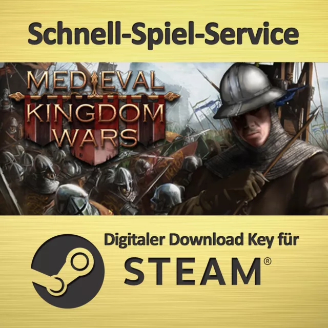 ⭐️ Medieval Kingdom Wars - DEUTSCH - Windows - STEAM Key Code ⭐️