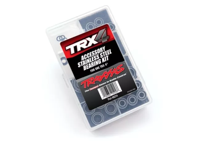 Traxxas TRX8214 Conjunto de Cojinetes Acero Inox. TRX-4 Kpl