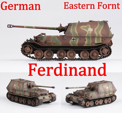 Easy Model 1/72 Germany Panzerjager Ferdinand 654th Abt,Eastern Front,1943#36226