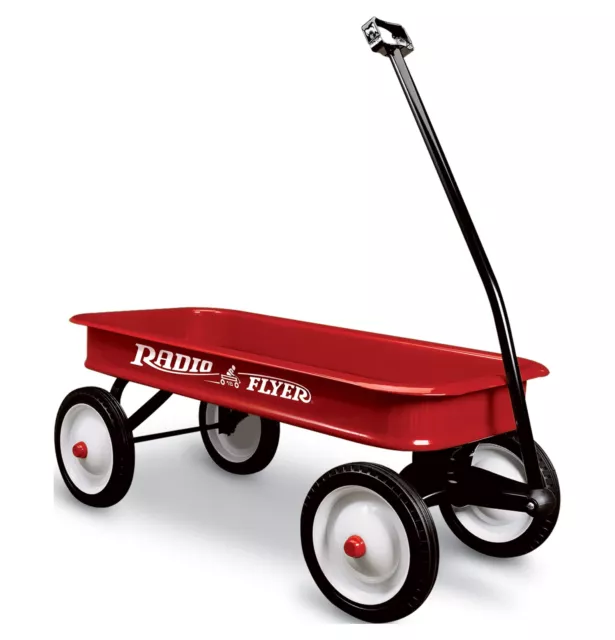 Radio Flyer, Classic Red Wagon, 10 inch Steel Wheels