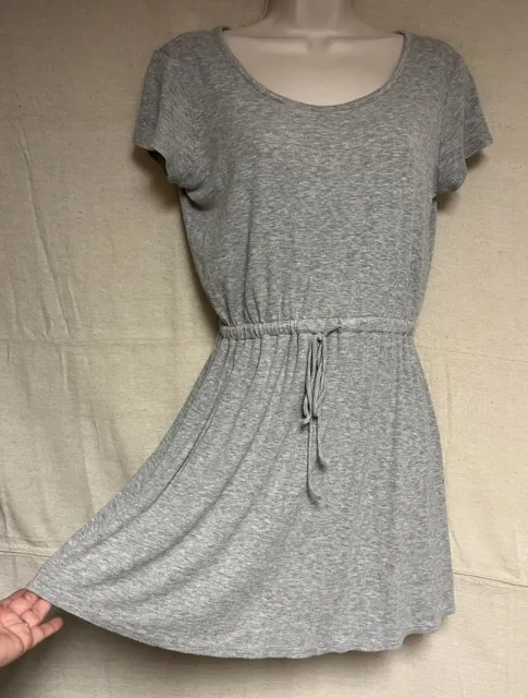 Barely Worn Solid Gray Women’s Size Small Stretchy Mini Dress Olive & Oak Brand